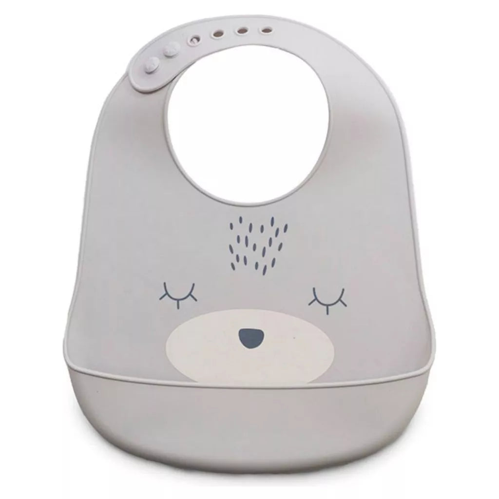Babador de silicone para bebê
