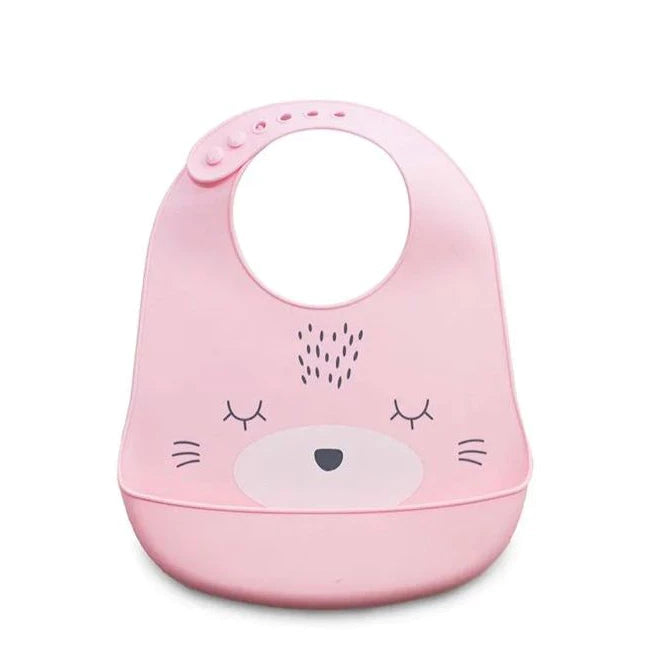 Babador de silicone para bebê
