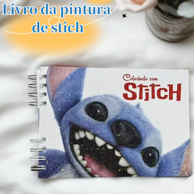 🖍️ Livro de Colorir do Stitch - Edição Premium e Exclusiva!