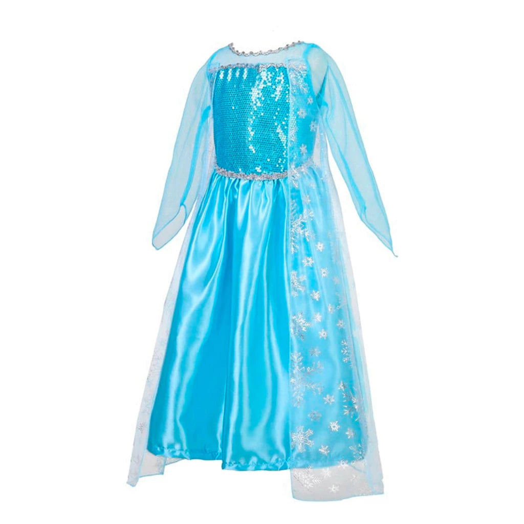 Fantasia vestido Rainha Elsa - Frozen