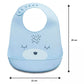 Babador de silicone para bebê