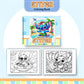🖍️ Livro de Colorir do Stitch - Edição Premium e Exclusiva!