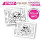 🖍️ Livro de Colorir do Stitch - Edição Premium e Exclusiva!