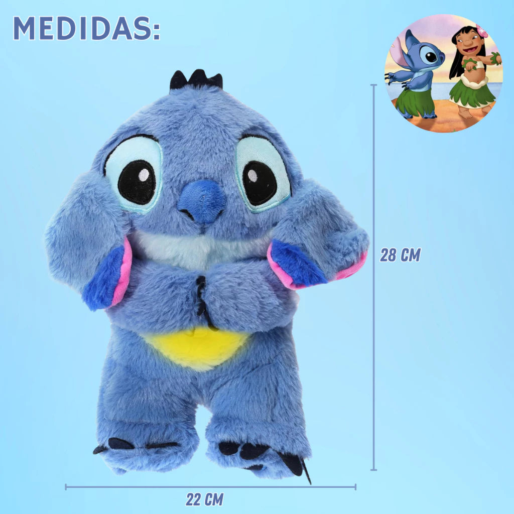 Pelúcia Stitch que Respira – Anti-Ansiedade, Luz Calmante e Conforto Emocional