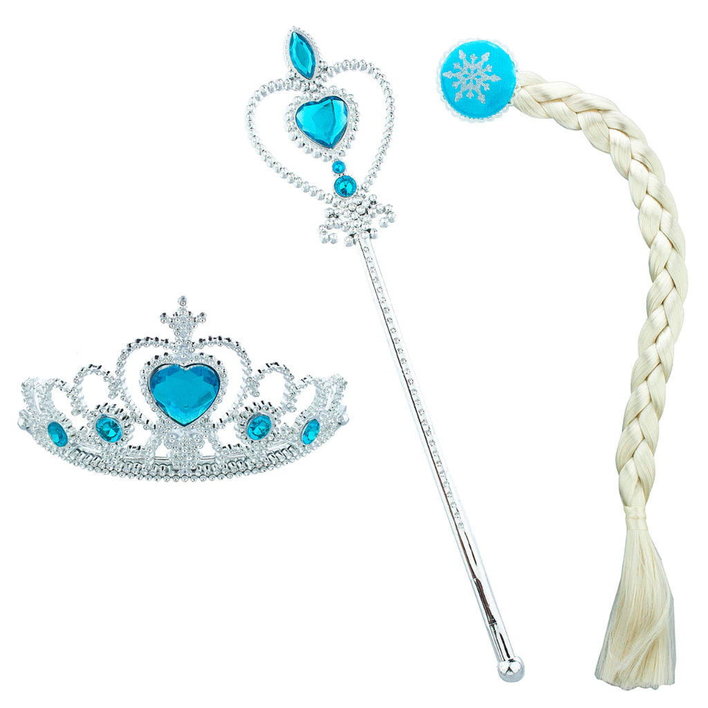 Fantasia vestido Rainha Elsa - Frozen