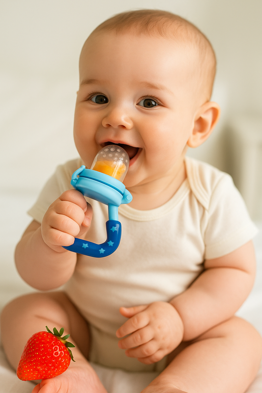 Chupeta Alimentadora de Frutas – Mais Saúde e Segurança na Introdução Alimentar do Bebê!