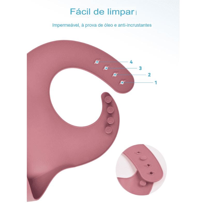 Kit 7 Pcs, Prato Formato Esquilo Com Ventosa, Babador, Conjunto Alimentação Para Bebê