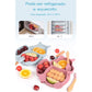Kit 7 Pcs, Prato Formato Esquilo Com Ventosa, Babador, Conjunto Alimentação Para Bebê