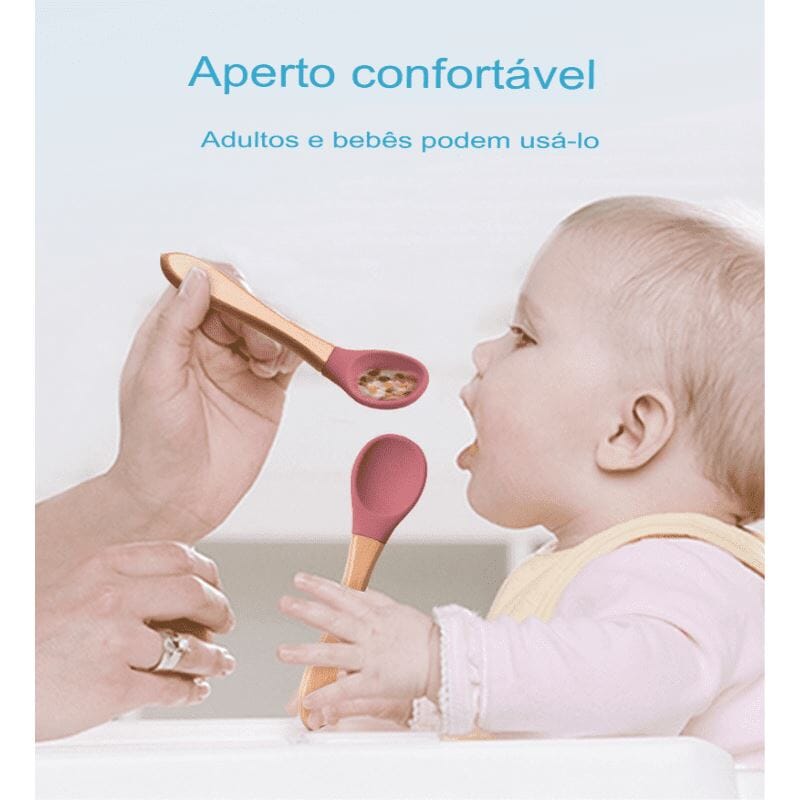 Kit 7 Pcs, Prato Formato Esquilo Com Ventosa, Babador, Conjunto Alimentação Para Bebê