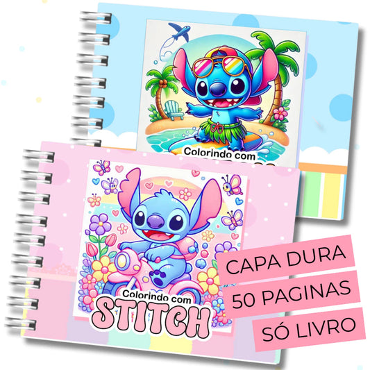🖍️ Livro de Colorir do Stitch - Edição Premium e Exclusiva!